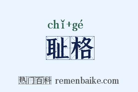 耻格是什么意思的图片